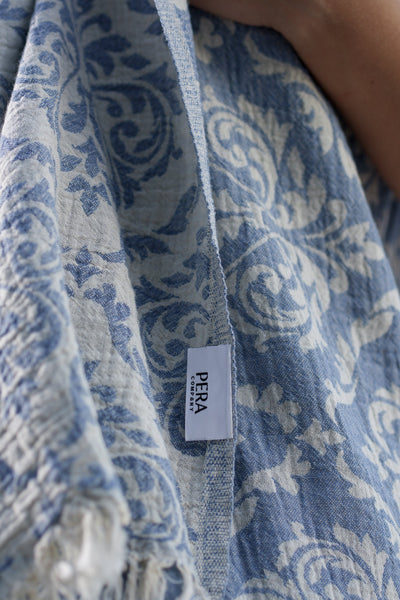 Floral Reversible Towel - PERA COMPANY