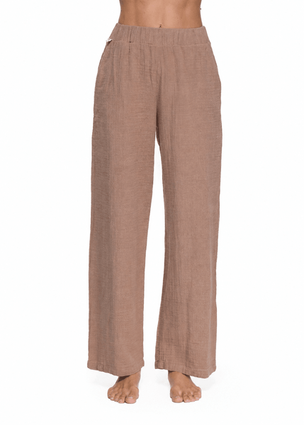 The Wide - Leg Gauze Pant - PERA COMPANY