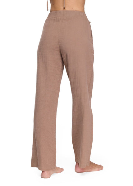 The Wide - Leg Gauze Pant - PERA COMPANY