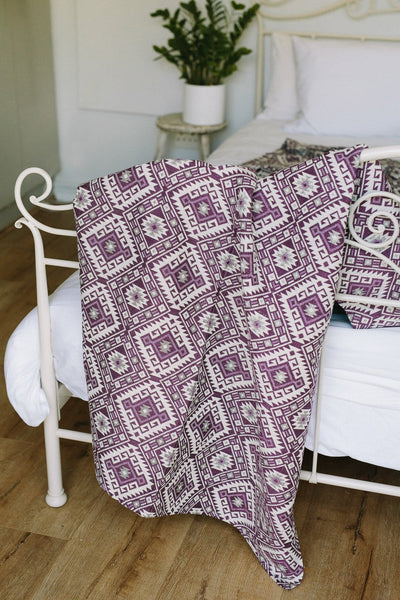 Bohemian Handwoven Blankets - PERA COMPANY
