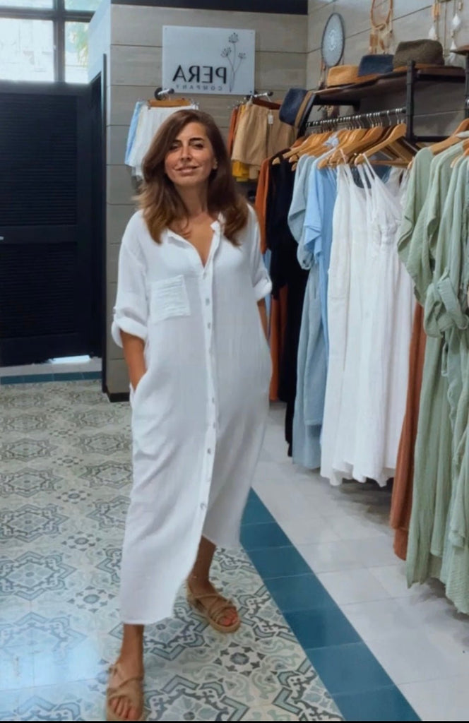 Kaftan shirt dress outlet